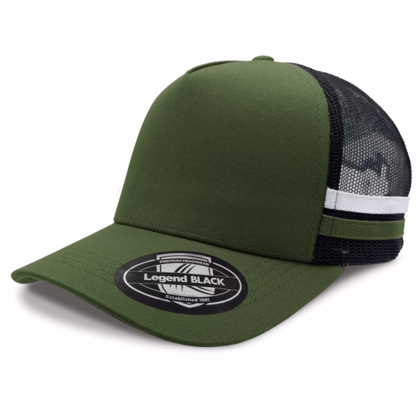 Striped Trucker Cap